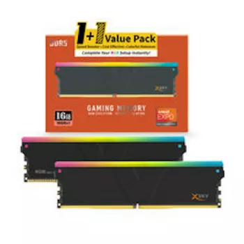V-Color Manta XSky RGB 16GB DDR5-6000 CL28 EXPO geheugenmodule, zwart