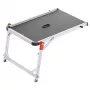 HAILO TP2 Pro trapplatform – verstelbaar aluminium werkplatform voor trappen, 150 kg, EN 131