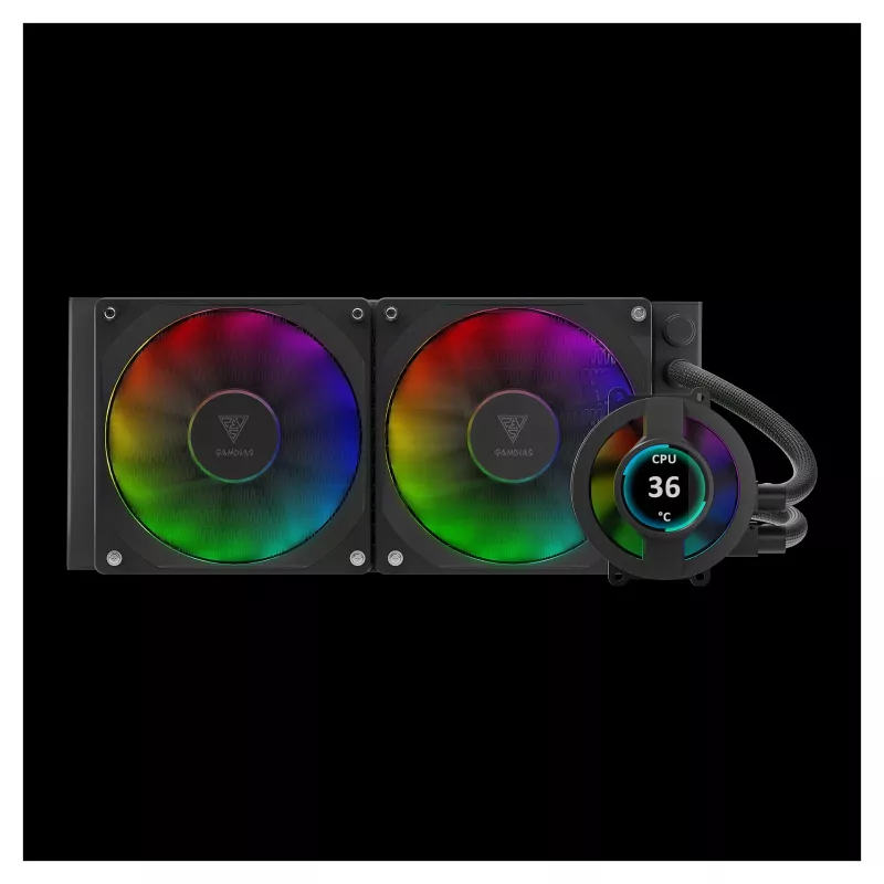Gamdias Chione P3-240U vloeistofkoeler voor CPU