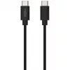 ANSMANN USB-C naar USB-C data- en oplaadkabel, 1,2 m, 60W Power Delivery, zwart