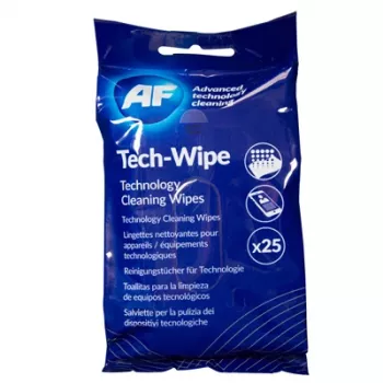 AF Tech Wipes reinigingsdoekjes voor technologische apparaten, 25 stuks