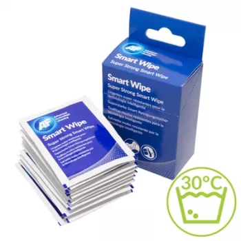 AF ASMARTWIPE10 microvezel reinigingsdoekjes voor touchscreens en smart devices (10-pack, blauw/grijs)