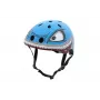 Hornit Shark kinderfietshelm met LED-licht, blauw/grijs, 48-53 cm