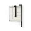 Nedis PACU110A4 rotatie-papiersnijder A4 10 vel zwart grijs