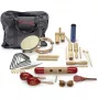 Stagg CPJ 05 junior akoestisch drumstel met 5 trommels, bekkens, hardware en kruk, zwart
