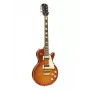 Stagg SEL-STD Vintage Sunburst elektrische gitaar met set-neck, elzenhouten body, palissander toets, HH-elementen
