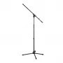 CAYMON CST320/B statief-galgenmicrofoonstandaard met 800 mm galgenarm, zwart