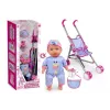 ARTYK pop Natalia - baby met kinderwagen 30 cm