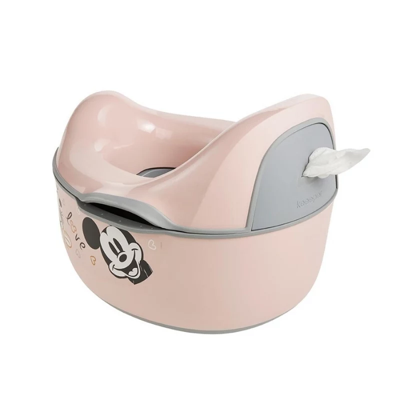 KEEEPER Kasimir Minnie Mouse 4-in-1 zindelijkheidstrainingssysteem, roze