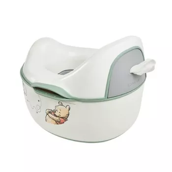 KEEEPER Kasimir Winnie the Pooh 4-in-1 multifunctionele zindelijkheidstrainer, wit, 34,9 x 31,5 x 26,2 cm