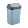 KEEEPER Swantje 10L afvalemmer met draaideksel, blauw