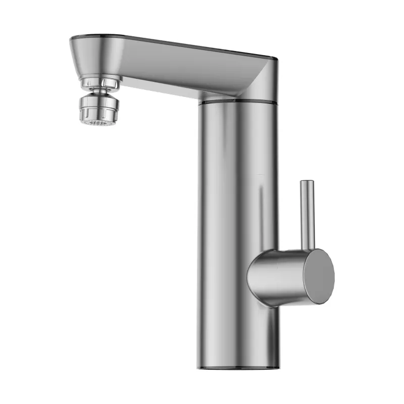 TEESA TSA4111 doorstroomverwarmer kraan – chroom metaal staand