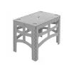 keeeper opvouwbare outdoor tafel Timo L, Nordic Grey, 70 x 45 x 55 cm, belastbaarheid 80 kg