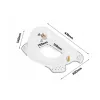 keeeper toilettrainer met antislipfunctie Ewa 'Cats' 30x40x15cm wit