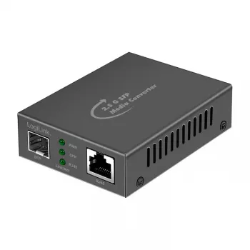 LogiLink 2,5 Gigabit mediaconverter RJ45 naar SFP