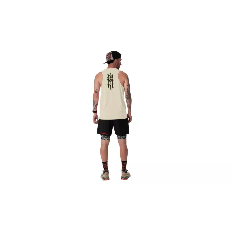 Dynafit Trail Tank loopsinglet heren Overcast XL gerecycled polyester mouwloos