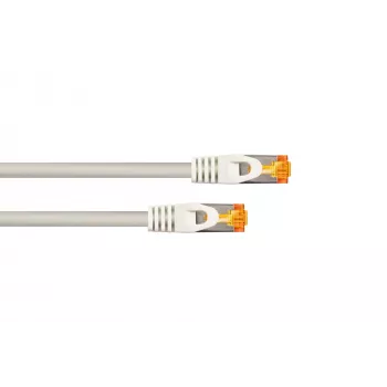 KABELMEISTER Cat.7 RJ45 patchkabel, 10 m, grijs, TPE, halogeenvrij