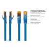 Kabelmeister Cat.7 S/FTP patchkabel, RJ45, TPE halogeenvrij, blauw, 0,5m