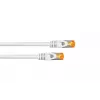 KABELMEISTER RJ45 patchkabel Cat.7 S/FTP, TPE, halogeenvrij, wit, 10m