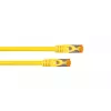 Kabelmeister Cat.7 S/FTP patchkabel, TPE-mantel, halogeenvrij, geel, 5m