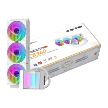 Darkflash CB360 White 360mm ARGB AIO vloeistof-CPU-koeler