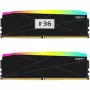 V-Color Manta XFinity+ aRGB 32GB (2 x 16GB) DDR5-6400 CL32 desktop-geheugenkit, Intel XMP 3.0 / AMD EXPO, zwart