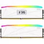V-Color Manta XFinity+ aRGB 32GB (2x16GB) DDR5-6400 CL32 wit desktop-werkgeheugenkit