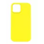 Evelatus Apple iPhone 12 mini premium soft touch siliconenhoesje citroengeel