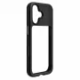 Evelatus Apple iPhone 17 LiveCase hybride hoesje met standaard PC+TPU zwart