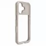 Evelatus Apple iPhone 17 LiveCase hybride hoesje met standaard PC+TPU zilver