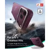 ESR Cyber Tough Kickstand MagSafe hoes voor iPhone 17 Pro / 18 Pro – Deep Burgundy