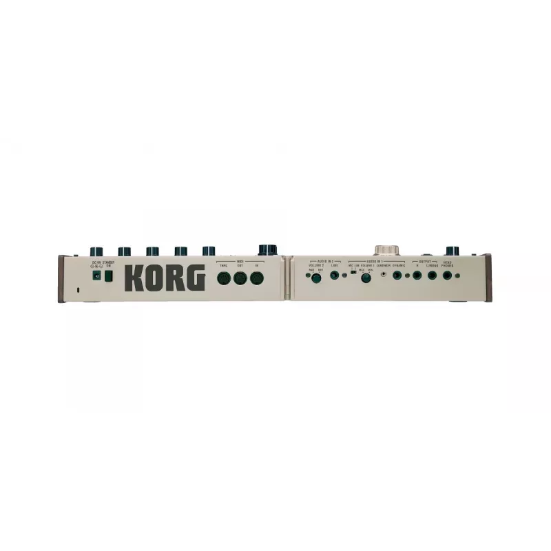Korg microKORG analog modeling synthesizer met 37 mini-toetsen en vocoder, grijs