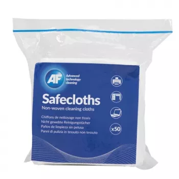 AF Safecloths 34cm x 32cm 50 stuks pluisvrije reinigingsdoekjes voor beeldschermen en optiek
