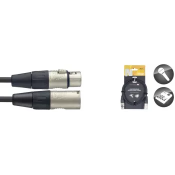 Stagg NMC20R 20m XLR microfoonkabel - zwart