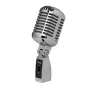 Stagg Vintage SDM 100 dynamische microfoon met aan/uit-schakelaar, nier, XLR, chroom