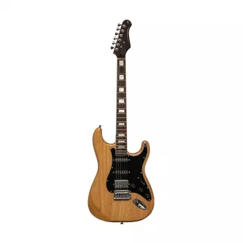 Stagg SES-60 NAT elektrische gitaar - naturel