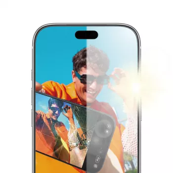 PanzerGlass PG anti-reflecterende Armor displayscherm voor iPhone 18 Pro