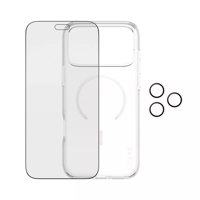 PanzerGlass Privacy Flagship 3-in-1 bundel voor iPhone 18 Pro Max