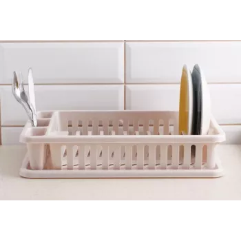 CURVER afdruiprek 26,5 x 42 x 8,8 cm beige
