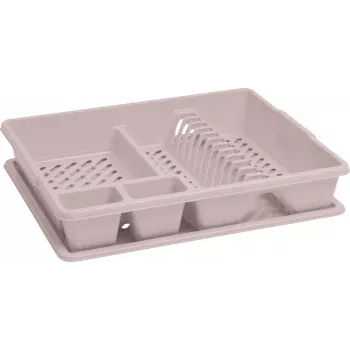 Curver afdruiprek rattan-effect 45x38x8,8 cm beige