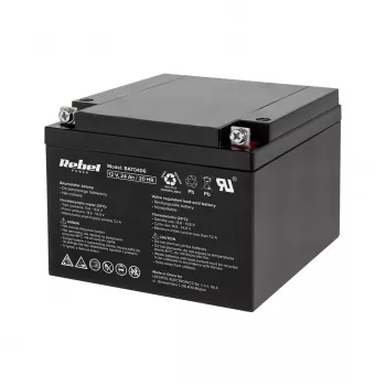 Rebel gelbatterij 12V 24Ah
