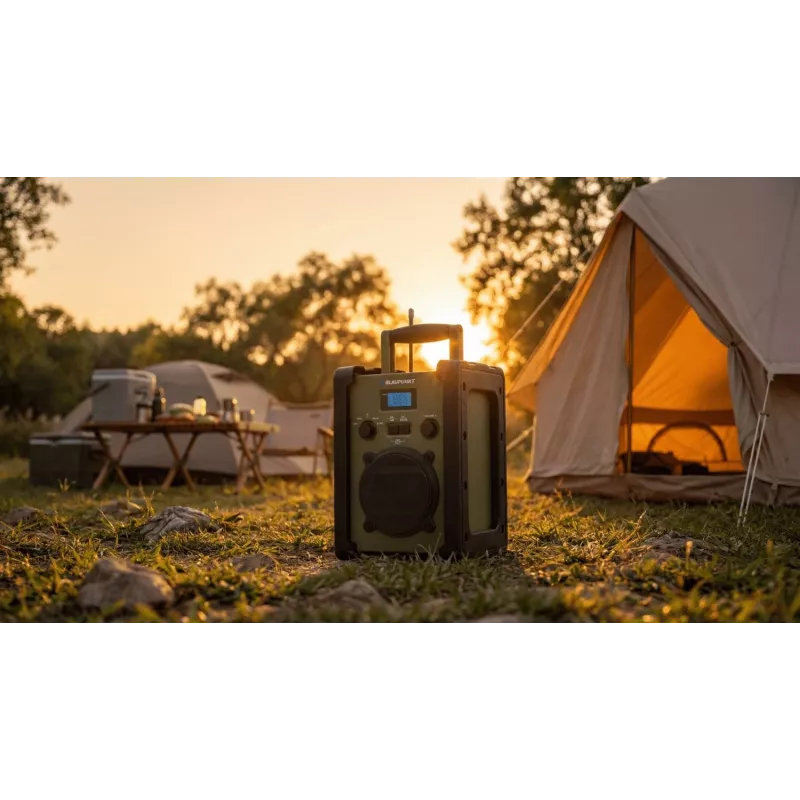 Blaupunkt PP35BT Survival draagbare radio met Bluetooth, solar, handzwengel, powerbank, zaklamp
