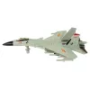 LEAN TOYS 15410 grijs wrijvingsaandrijving gevechtsvliegtuig 1:72