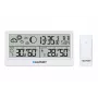 Blaupunkt WS20WH weerstation met buitensensor, kleuren-LCD, DCF-radioklok, maanfase, USB-oplaadfunctie