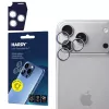 3MK PROTECTION Apple iPhone 18 Pro / 18 Pro Max HARDY Lens Protection Pro zilver