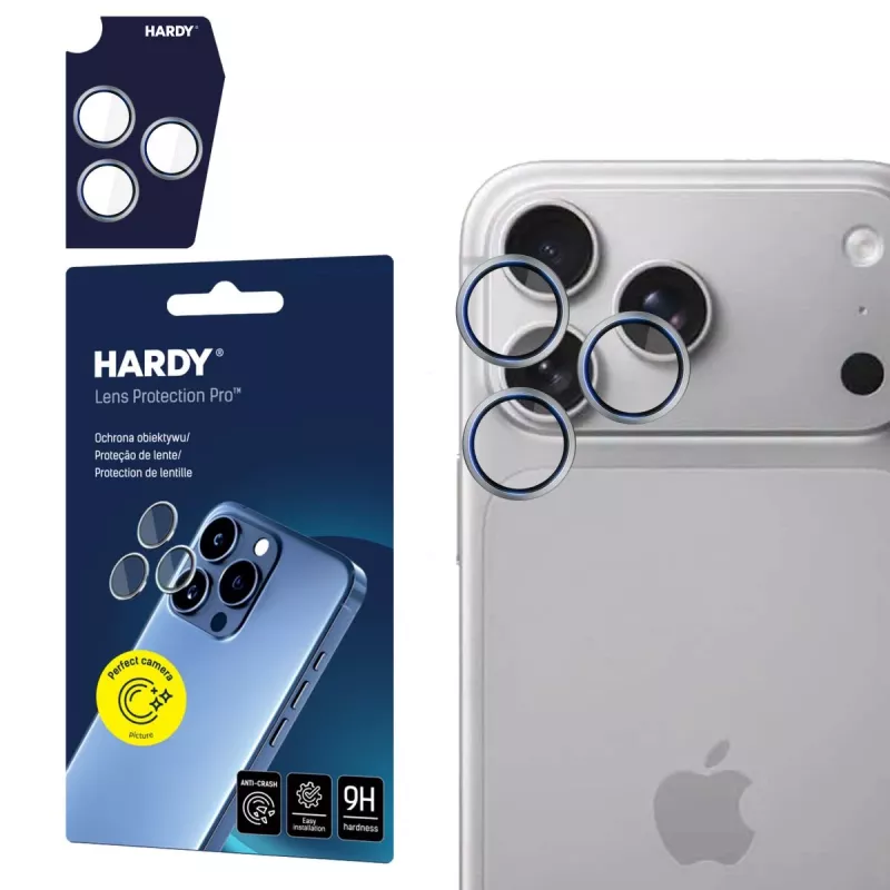 3MK PROTECTION Apple iPhone 18 Pro / 18 Pro Max HARDY Lens Protection Pro zilver