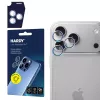 3MK PROTECTION Apple iPhone 18 Pro / 18 Pro Max HARDY Lens Protection Pro Rainbow cameraobjectiefbescherming