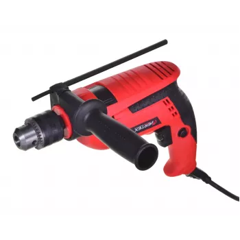 VERTEX VWU710 710W klopboormachine met 13mm tandkransboorhouder, 0-2800 t/min, 0-44800 BPM, toerentalregeling, rechts-/linksloop, extra handgreep, diepteaanslag