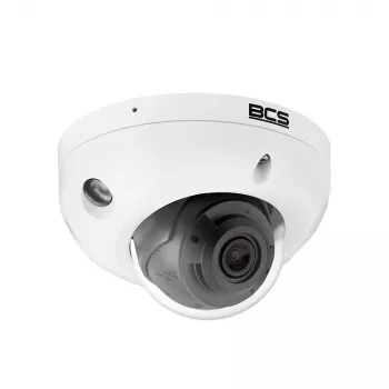BCS 8MP buitencamera dome IP-camera met AI-analyse, 2,8mm vaste brandpuntsafstand, 30m IR, IP67, IK10, PoE BCS-P-DMIP28FSR3L3-Ai2
