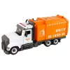 LEAN TOYS vuilniswagen om uit en in elkaar te schroeven met accessoires oranje